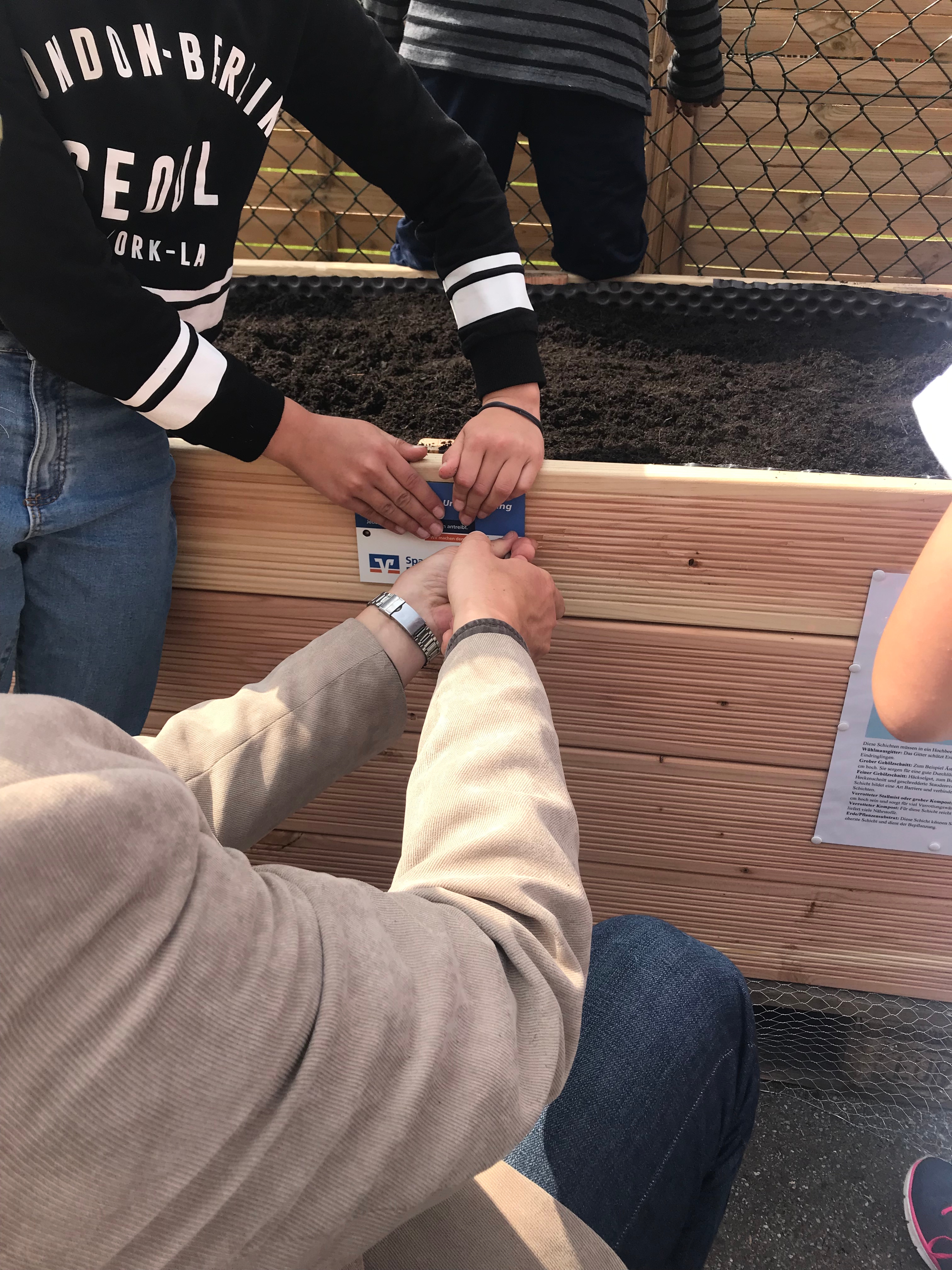Sponsoring, Hochbeet, Rheinwaldschule, Rheinstetten, Neuburgweier
